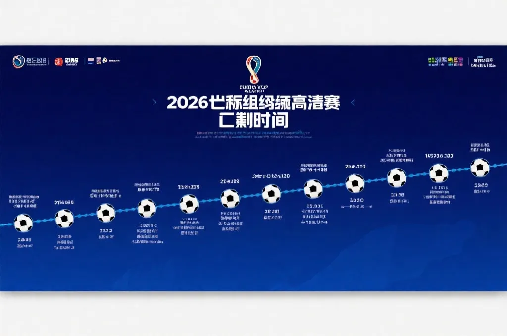 2026世界杯小组赛赛程高清全景总览：分组、时间轴与重磅对决一篇看懂